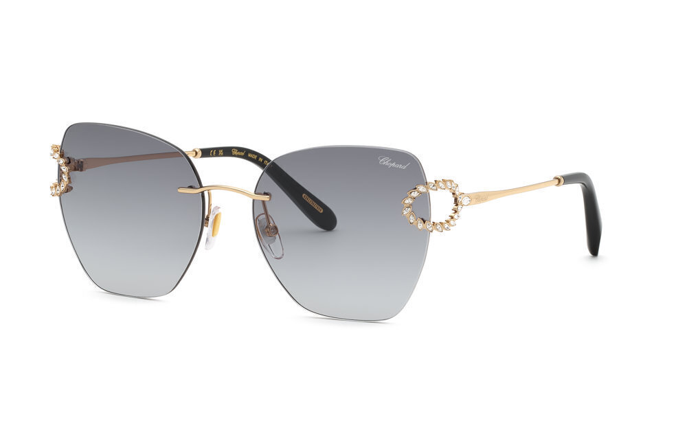 CHOPARD SUN SCHM14S Sunglasses ROSE GOLD (0300) 57mm